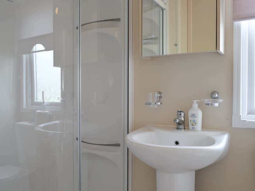 Shower room | Porthdy Crey r Wen - Neuadd Wen Cottages, Llanfachraeth, near Holyhead