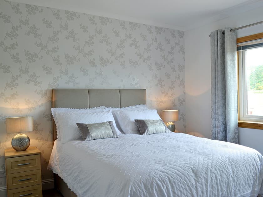 Light and airy double bedroom | Ingleside, Ballantrae, near Girvan