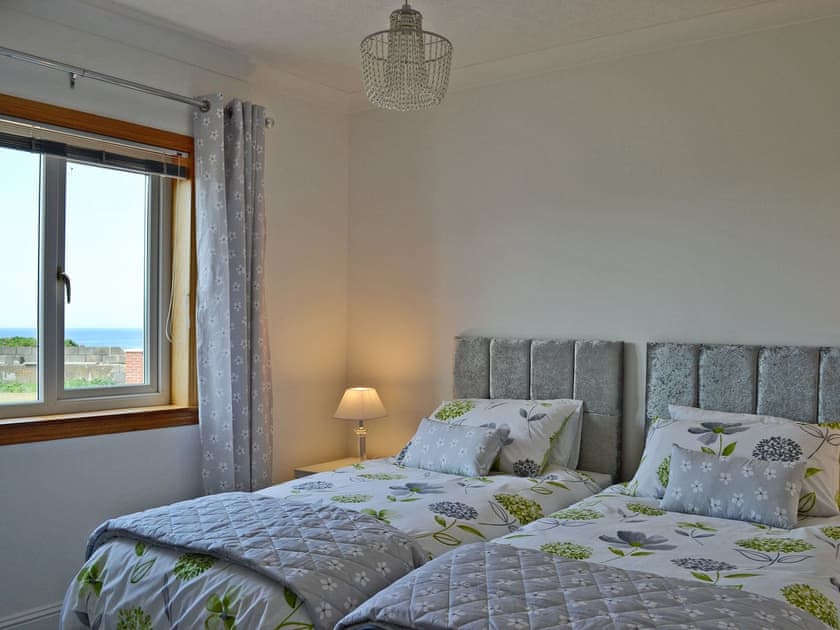 Charming twin bedroom | Ingleside, Ballantrae, near Girvan