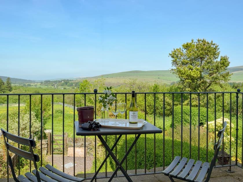 Balcony with delightful countryside views | Y Teras, Rosebush, near Narberth