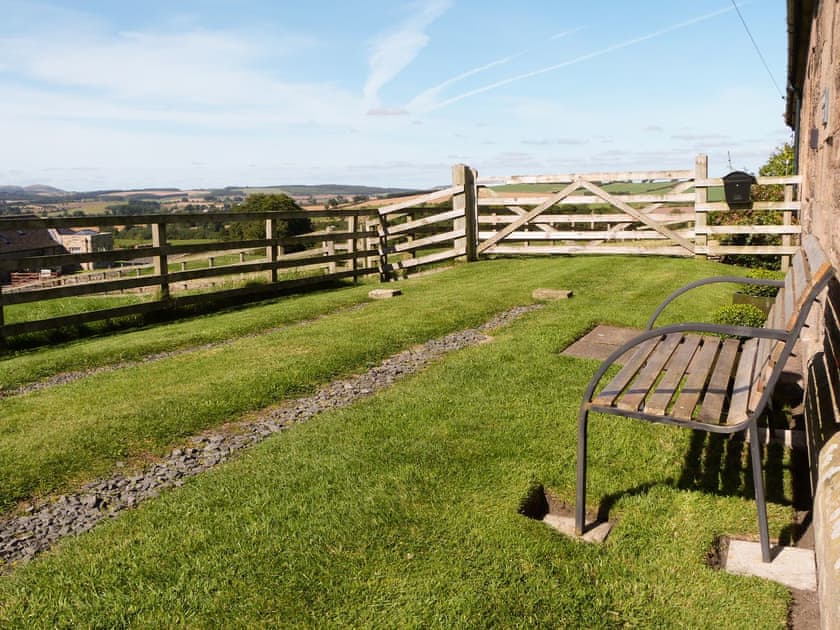 Garden area with outdoor seating | Folly View, Old Bewick, near Alnwick