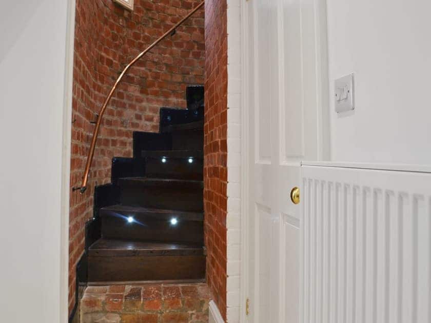 Turreted spiral staircase | The Mistress’ House, Hunstanton
