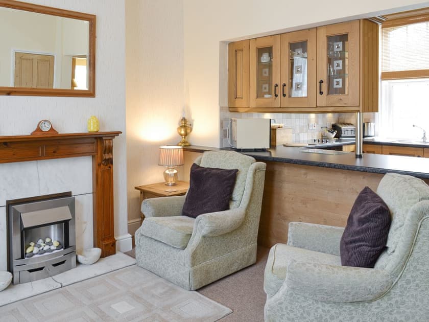 Inviting living area | The Gatehouse - Eldin Hall Cottages, Scarborough