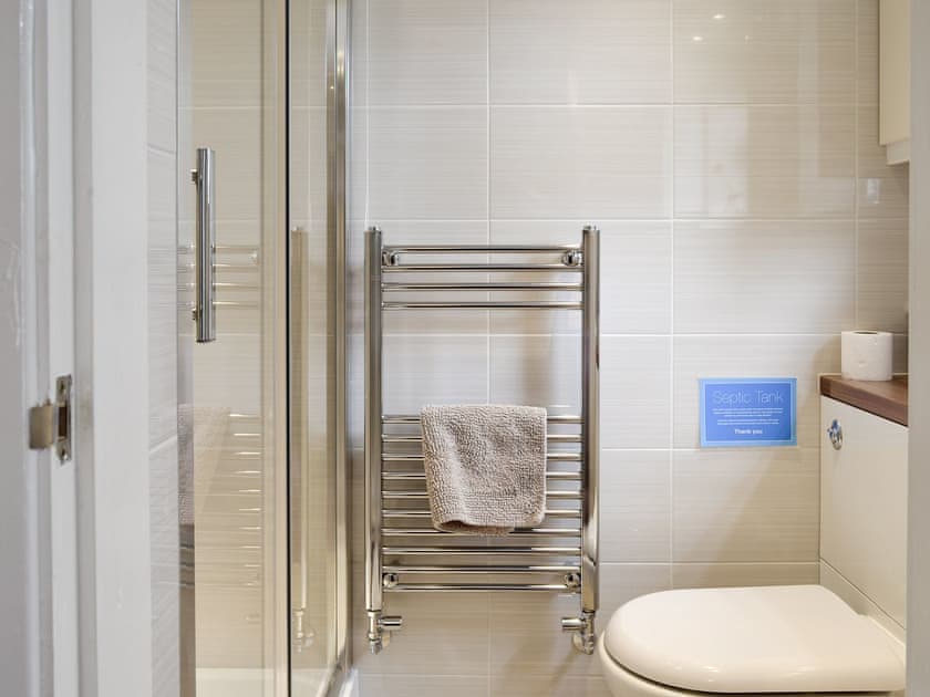 En-suite shower room | Cottage Two - Eldin Hall Cottages, Scarborough