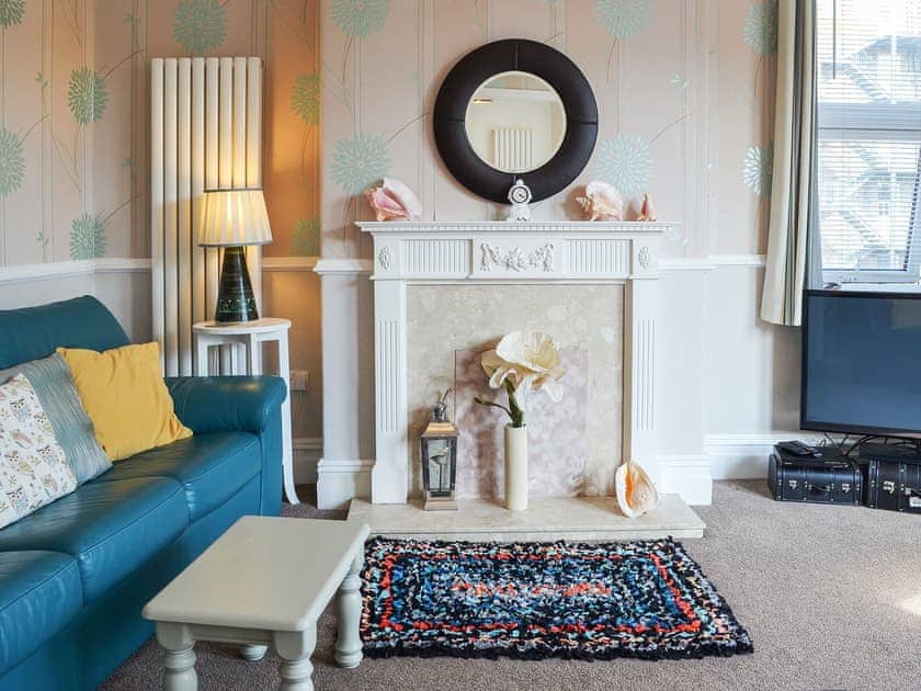 Well decorated and furnished living space | Deja Blue, Filey