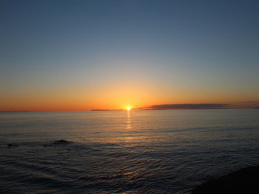 Sunset over Arran  | Ingleside, Ballantrae, near Girvan