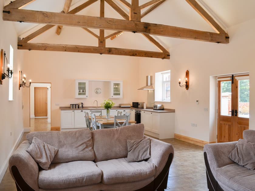 Light and airy open plan living area | Chestnuts Farm Mews - Chestnuts Farm Cottages, Binbrook, near Market Rasen