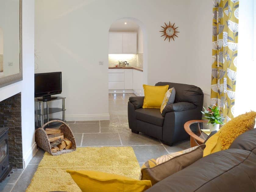 Comfortable living room | Samphire Lodge, Brixham