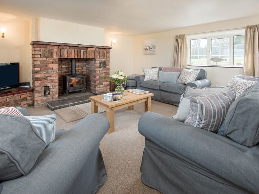 Stylish living room | Seascape - Proctors Stead Cottages, Dunstan, near Craster
