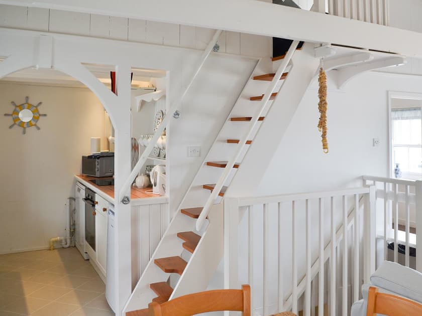 Staircase | Beach Corner Cottage, Gorran Haven, near St Austell