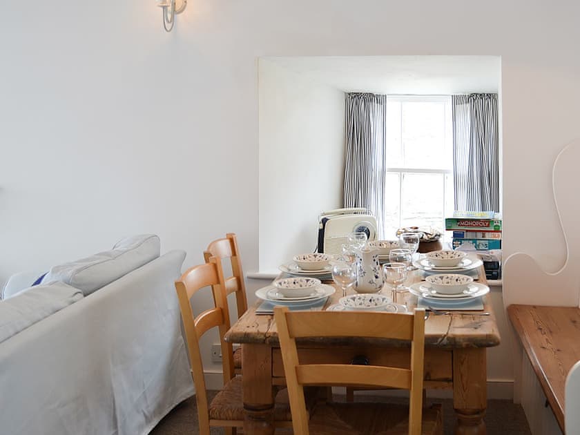 Wonderful dining area | Beach Corner Cottage, Gorran Haven, near St Austell