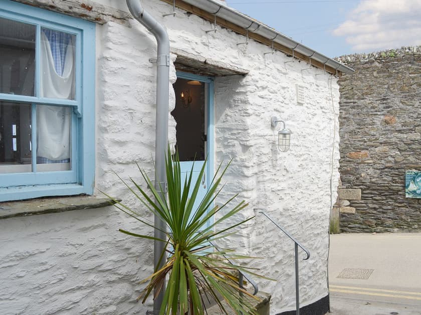 Discrete entrance tucked away in a side street | Beach Corner Cottage, Gorran Haven, near St Austell