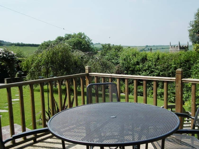 Impressive decked terrace with fantastic views | Moonrakers, Ruan Lanihorne, near Truro