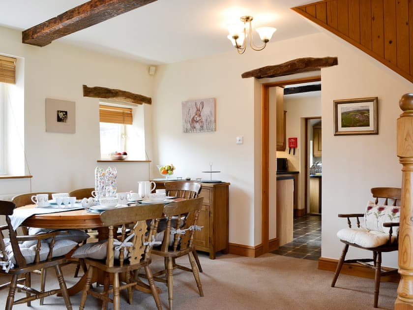 Delightful dining area | Farm Cottage - Springfield Farm Cottages, Bigrigg, near Egremont