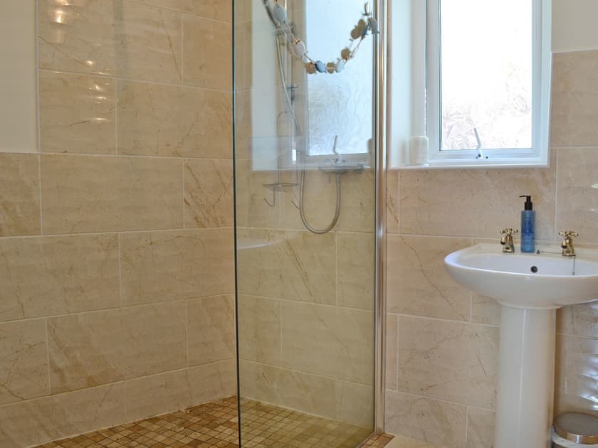 Generous sized wet room | Didfa, Llangoed, near Beaumaris