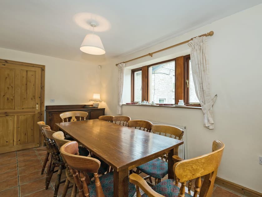 Well presented dining room | Dipper Fold, Hebden, near Skipton