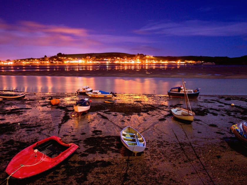 Evening view of harbour | Shorewaters, Appledore, near Bideford