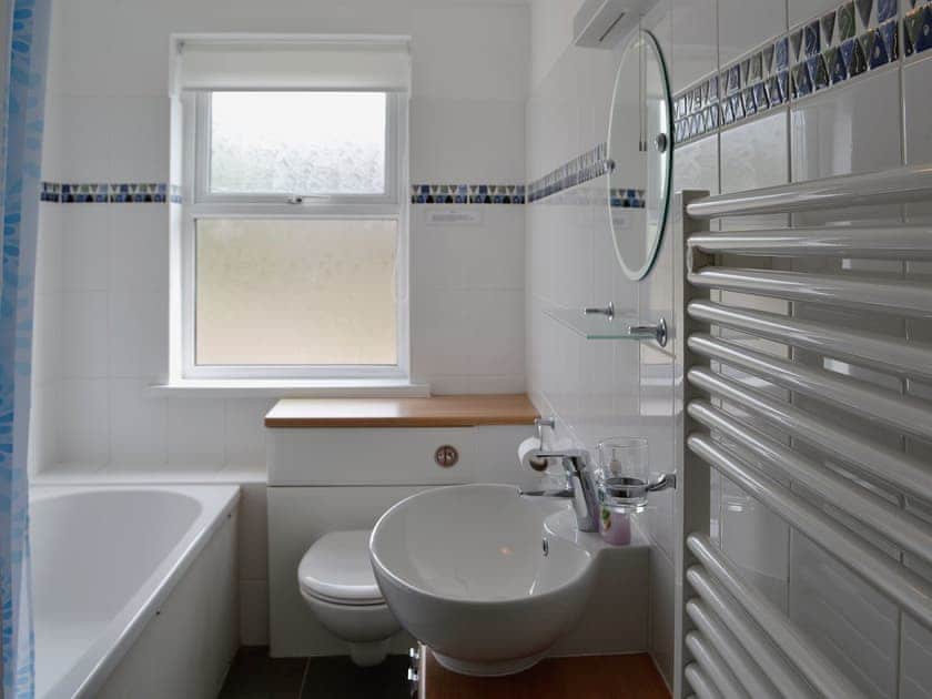 Lovely bathroom with heated towel rail | Buzzards - Briarwood, Bothenhampton, near Bridport