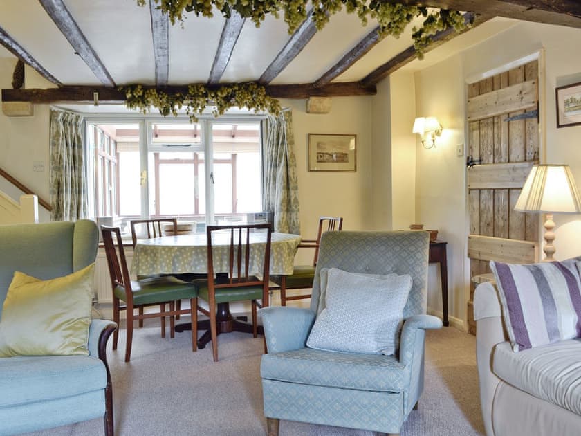 Convenient dining area | Rose Cottage, Westington, Chipping Campden