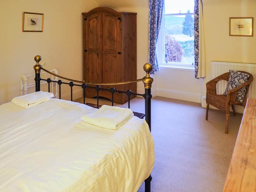 Double bedroom with a great view | Einich, Newtonmore, near Aviemore