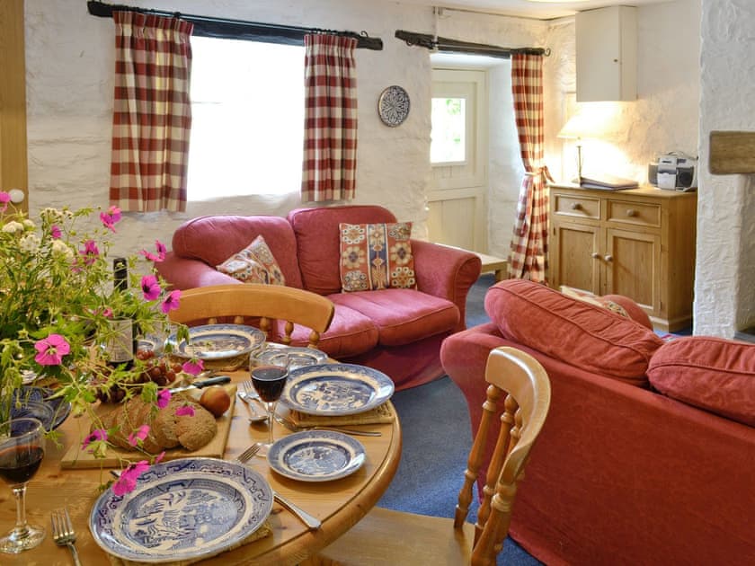 Appealing living/dining room | Riverside Cottage, Betws-y-Coed