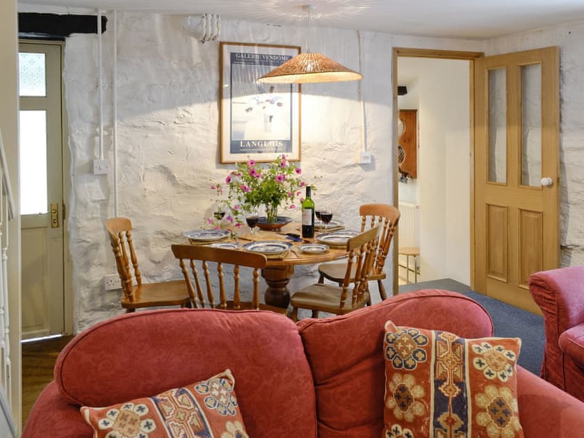Spacious dining area | Riverside Cottage, Betws-y-Coed