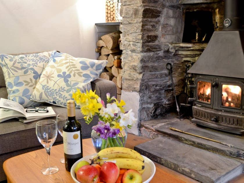 Living room | The Thatch Cottage, South Petherwin, nr. Launceston