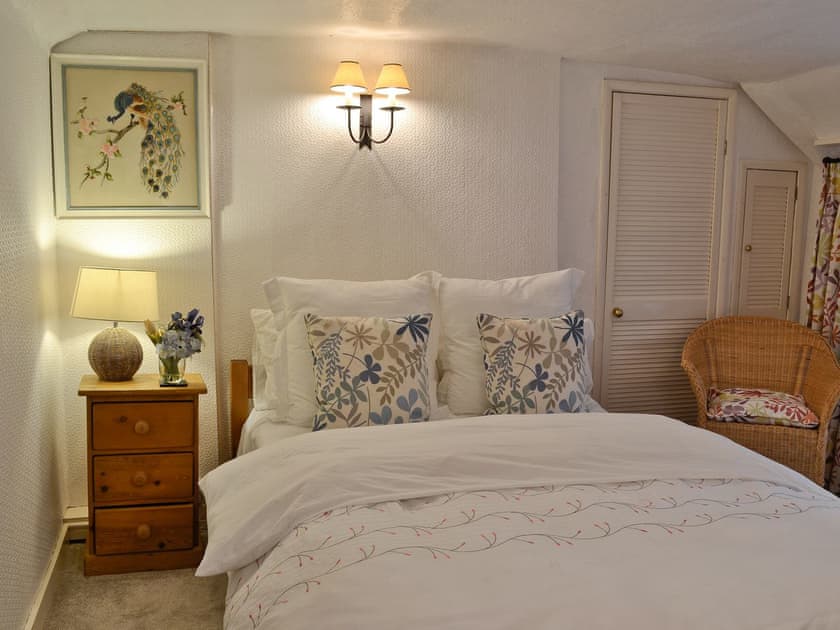 Double bedroom | The Thatch Cottage, South Petherwin, nr. Launceston