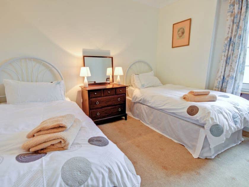 Twin bedroom | The Cottage, Girvan