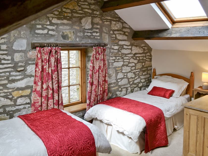 Twin bedroom | The Corn Mill, Branthwaite, nr. Cockermouth