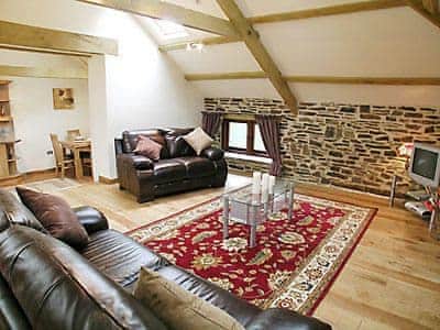 Living room | Brazzacott Cottages - The Stable, North Petherwin, nr. Launceston
