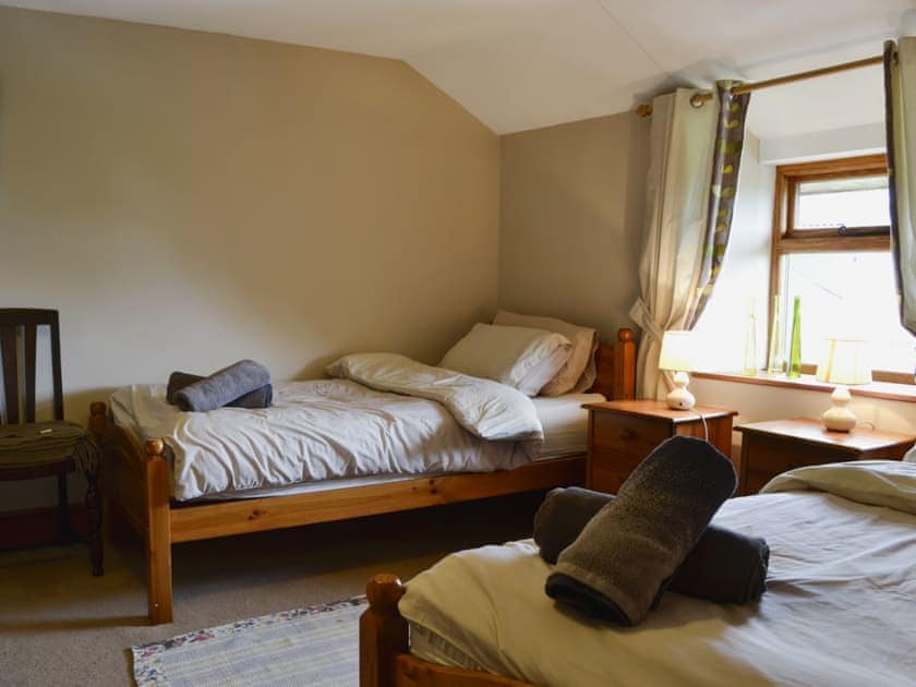 Twin bedroom | Greig House Farm, Grosmont, nr. Abergavenny