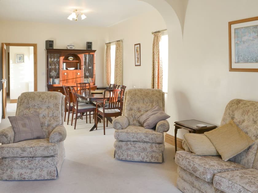 Large living and dining room | Alby Bungalow, Cumwhinton, Carlisle