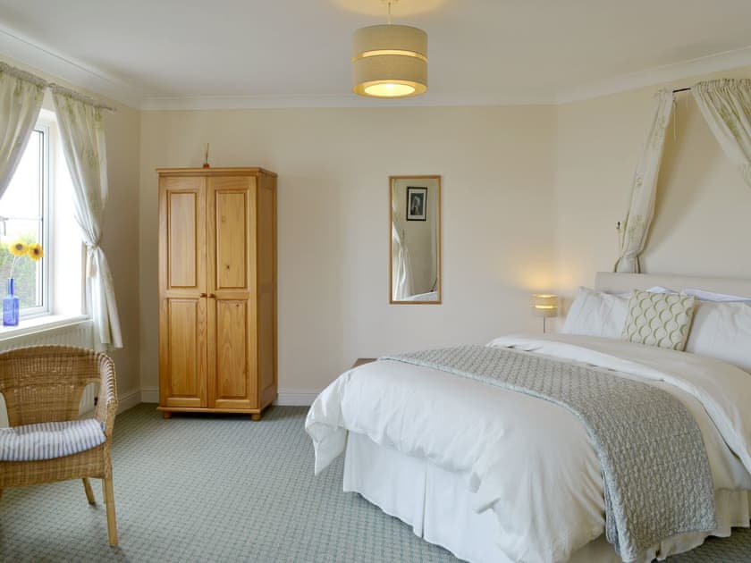 Comfortable double bedroom | Tamar View, Cargreen Village, near Plymouth