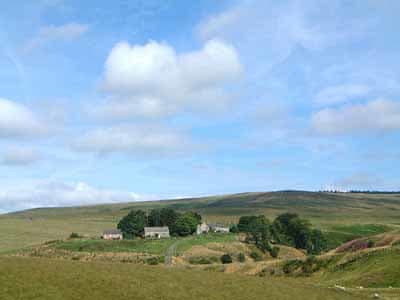 View | Whitelee Farm - Rowan Cottage, Byrness Village, nr. Otterburn