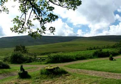 View | Whitelee Farm - Rowan Cottage, Byrness Village, nr. Otterburn