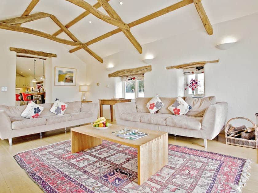 Living room | Lower Trevorder Barns - Lower Trevorder Barn, Mount, nr. Bodmin