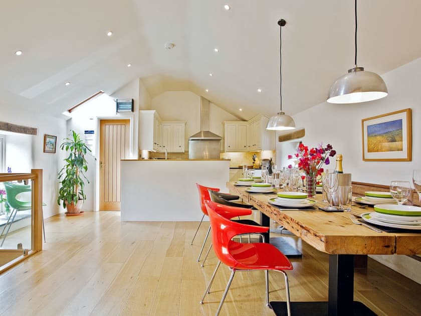 Kitchen/diner | Lower Trevorder Barns - Lower Trevorder Barn, Mount, nr. Bodmin