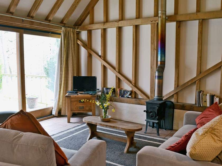 Open plan living/dining room/kitchen | Spithandle Nursery Barn - The Old Packhouse, Steyning