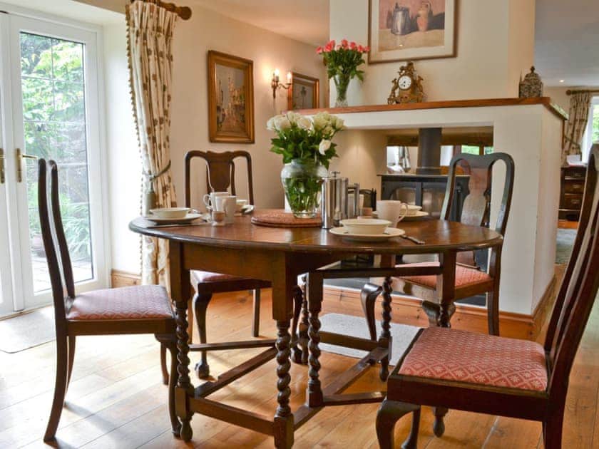 Dining Area | Webbery Manor Estate - Groom’s Cottage, Webbery, nr. Bideford