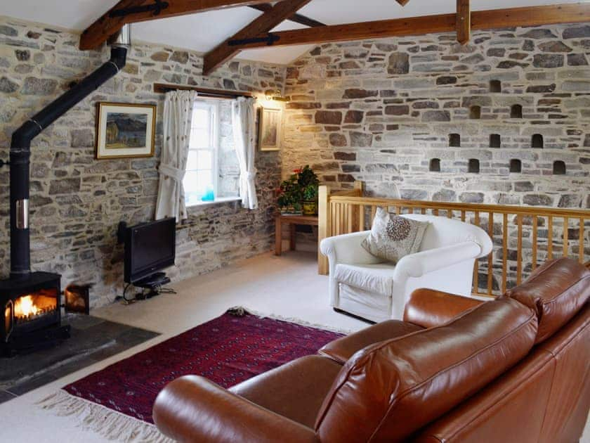 Living room | Pendewey Farm Cottages - The Coach House, Bodmin