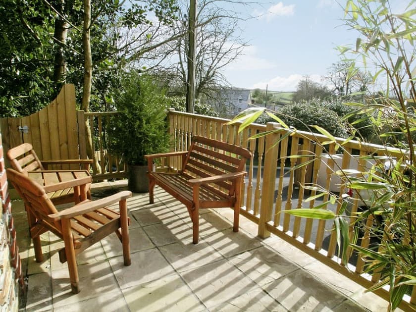 Sitting-out-area | Church View, Jacobstow, Bude
