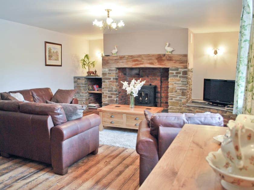 Living room | Ffynnonmeredydd Cottages - The Farmhouse, Mydroilyn, nr. Aberaeron