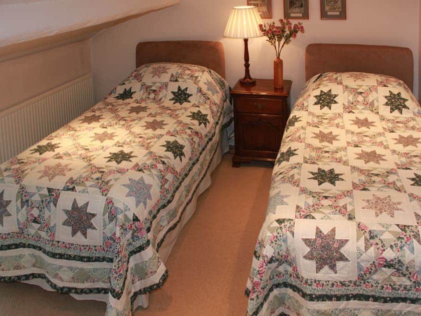 Twin bedroom | Inglenook Cottage, Kettlewell, nr. Grassington