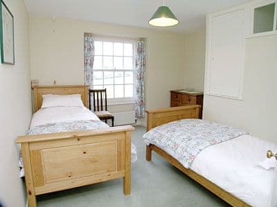 Twin bedroom | Applewood Cottage, Walditch, nr. Bridport