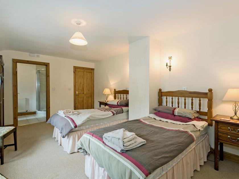 Charming twin bedroom | Dipper Fold, Hebden, near Skipton