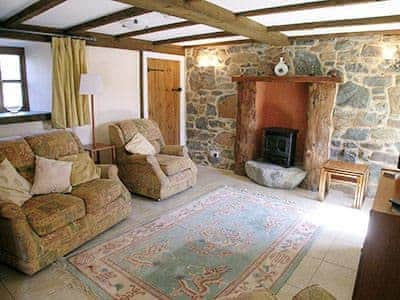 Living room | Tregidden Farm - Buzzard Barn, St Martin, nr. Helston