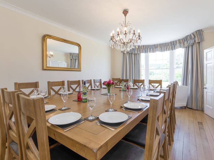Spacious dining room | Island Farm House, Staintondale, near Whitby