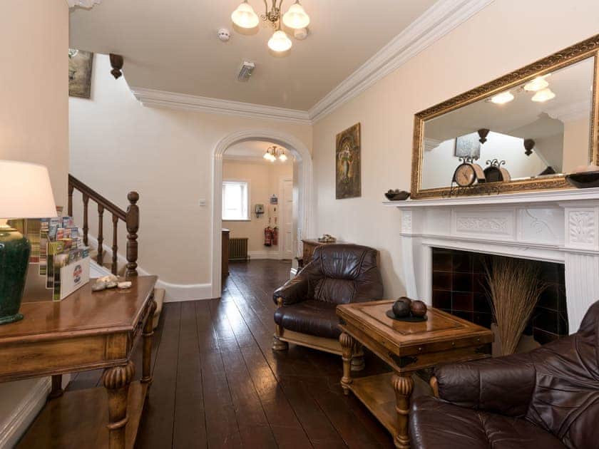 Hallway with seating area | St Peters Court, Bacton