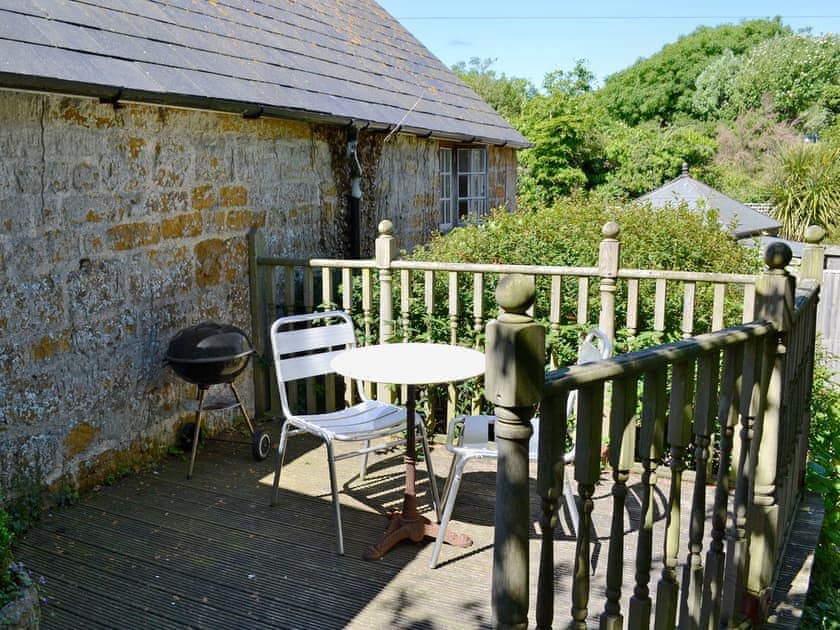 Relaxing patio area | Millstones, Seatown, Chideock